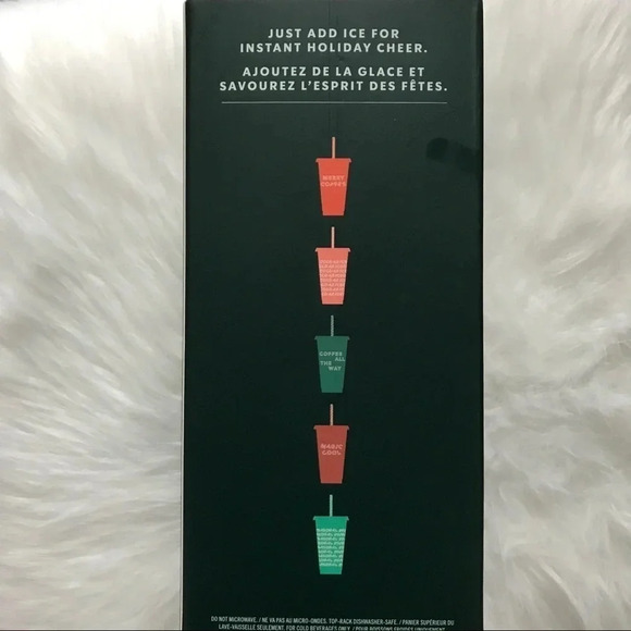 Starbucks reusable cold cups holiday 2019 - Picture 3 of 3